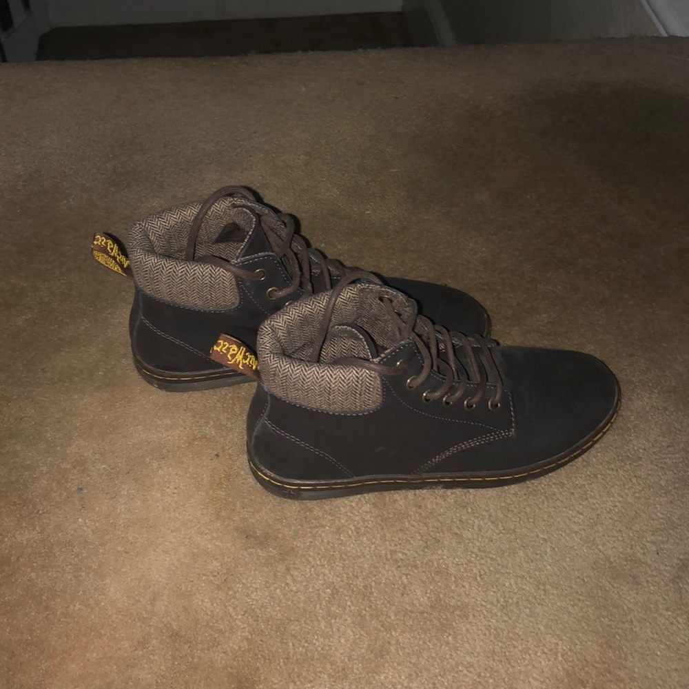 Dr. Marten Brown Mini Boots